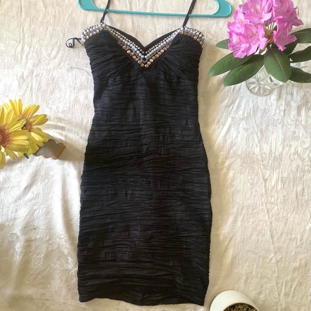 Strapless Ruched Bodycon Dress